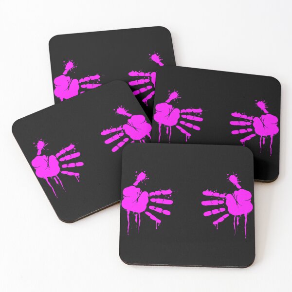 Item preview, Pink Handprint Reflection designed and sold by WildArtistry.