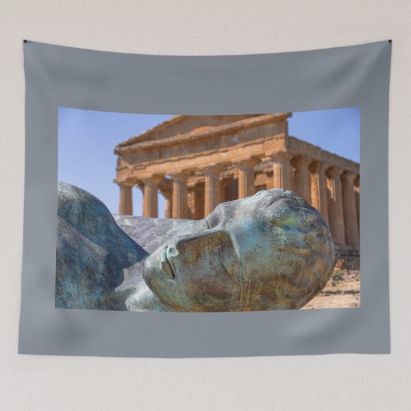 Item preview, Italy. Sicily. Agrigento. Temple of Concordia. Fallen Icarus. Detail. designed and sold by vadim19.