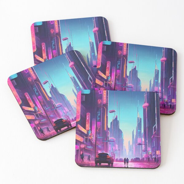 Item preview, 030 Cyberpunk City designed and sold by Alexis Art Collection.