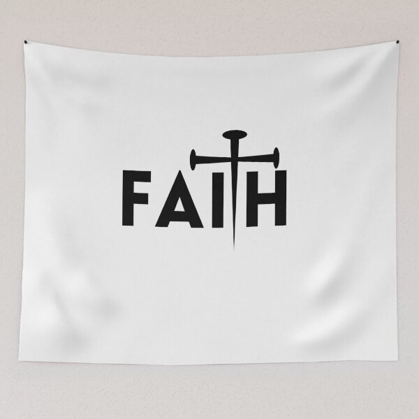 Item preview, Faith Cross ,Retro Christian Women's Gospel Quotes, Inspirational  Christian Woman Design designed and sold by mattlee20.