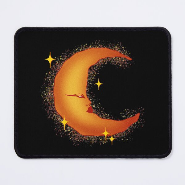 Item preview, Dreamy moon face  designed and sold by maadkiddo.