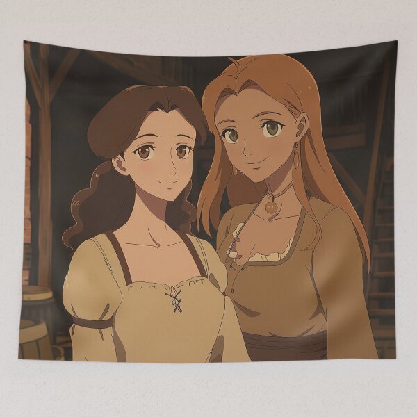 Item preview, Anne Bonny and Mary Read | Anime style designed and sold by ComicsFactory.