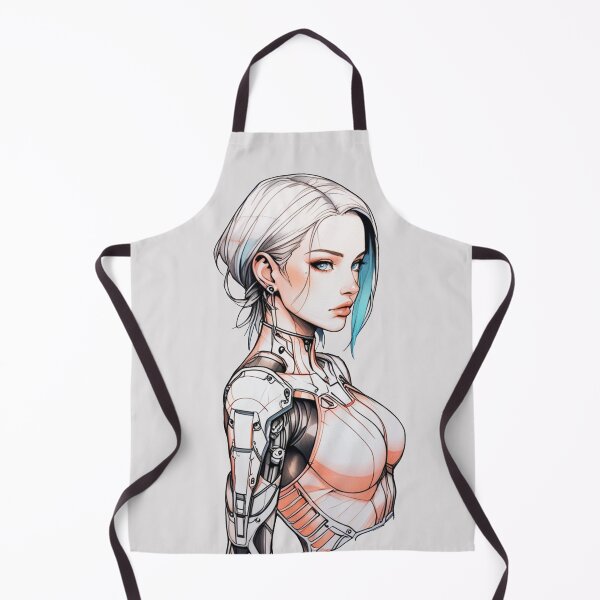 Item preview, Cyborg Girl designed and sold by ArtCraftLab.