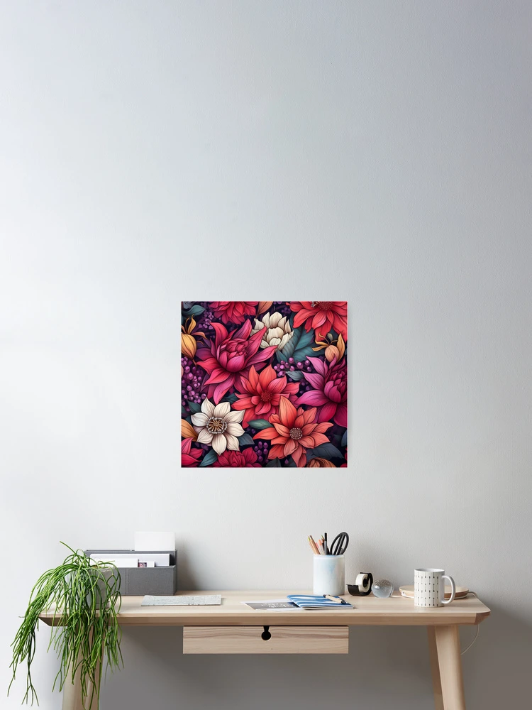 Thumbnail 2 of 3, Poster, Floral Patterns designed and sold by Rtymer.