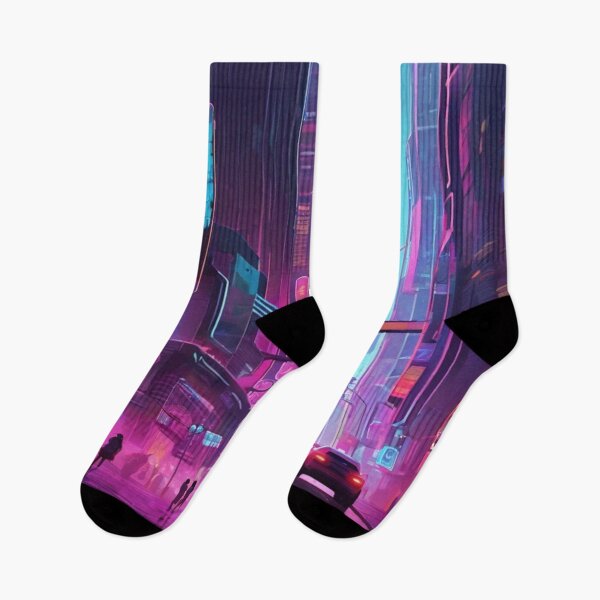 Item preview, 032 Cyberpunk City designed and sold by Alexis Art Collection.
