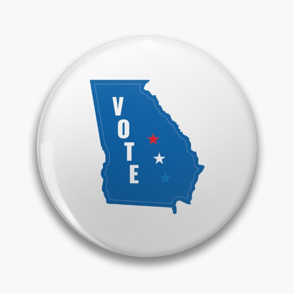 Item preview, Georgia Votes Democratic: Patriotic Call to Action designed and sold by Mundivagant Designs.