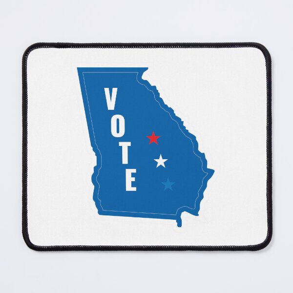 Item preview, Georgia Votes Democratic: Patriotic Call to Action designed and sold by Mundivagant Designs.