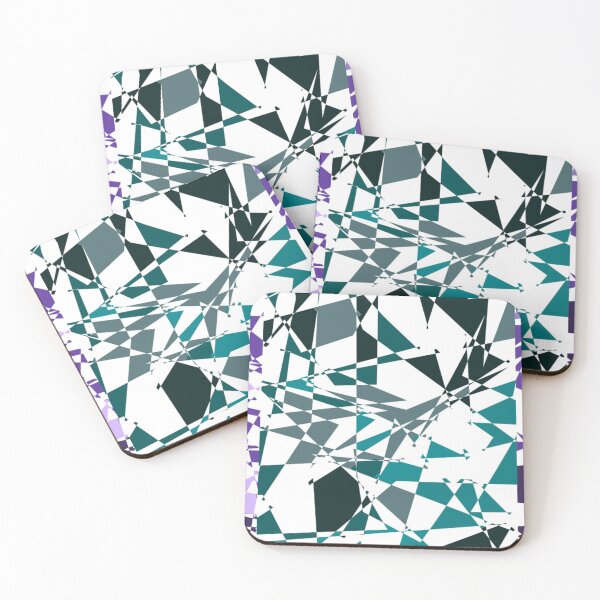 Item preview, Green and purple mirror room pattern  designed and sold by tenkenryujin.