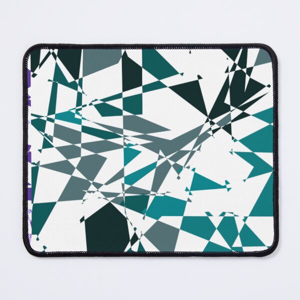 Item preview, Green and purple mirror room pattern  designed and sold by tenkenryujin.