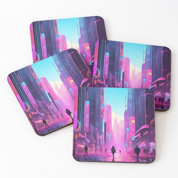 Item preview, 033 Cyberpunk City designed and sold by Alexis Art Collection.