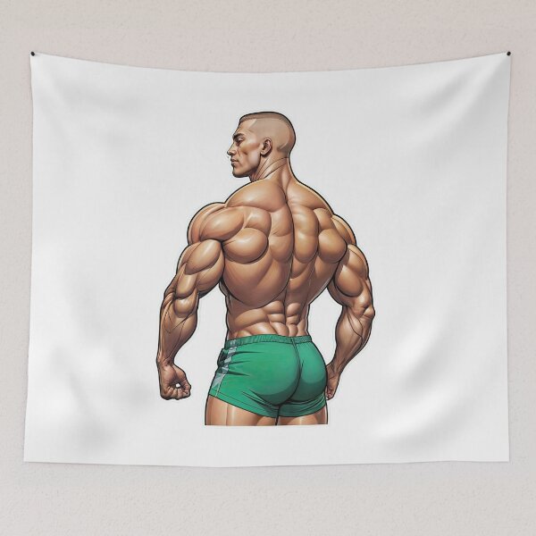 Item preview, New Series: Bodybuilder Sticker #13 designed and sold by ForeverPrintsOK.