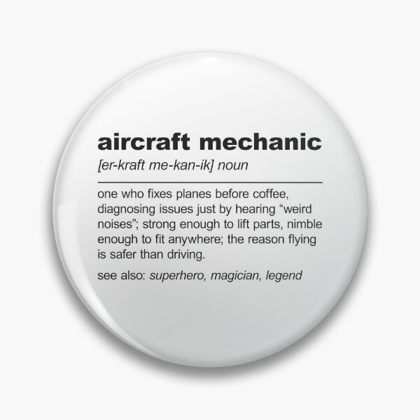 Item preview, Aircraft Mechanic Definition designed and sold by stylesip.