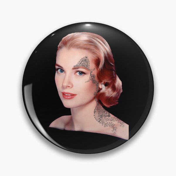 Item preview, Grace Kelly tattoo, slow fashion designed and sold by Art-Istin-See.