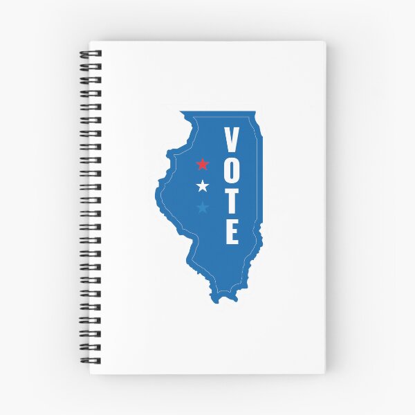 Item preview, Illinois Votes Democratic: Patriotic Call to Action designed and sold by Mundivagant Designs.