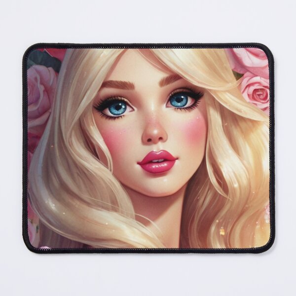 Item preview, Beautiful girl with pink roses watercolor designed and sold by Millionsxi.