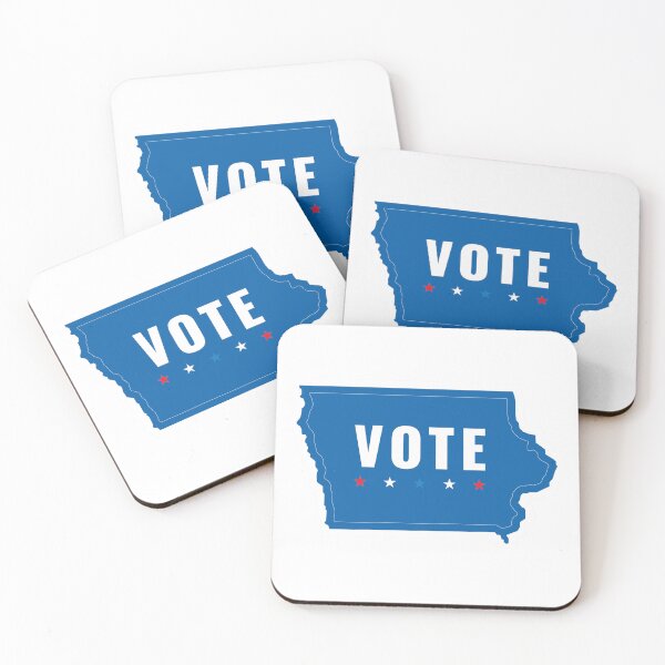 Item preview, Iowa Votes Democratic: Patriotic Pride and Action designed and sold by Mundivagant Designs.