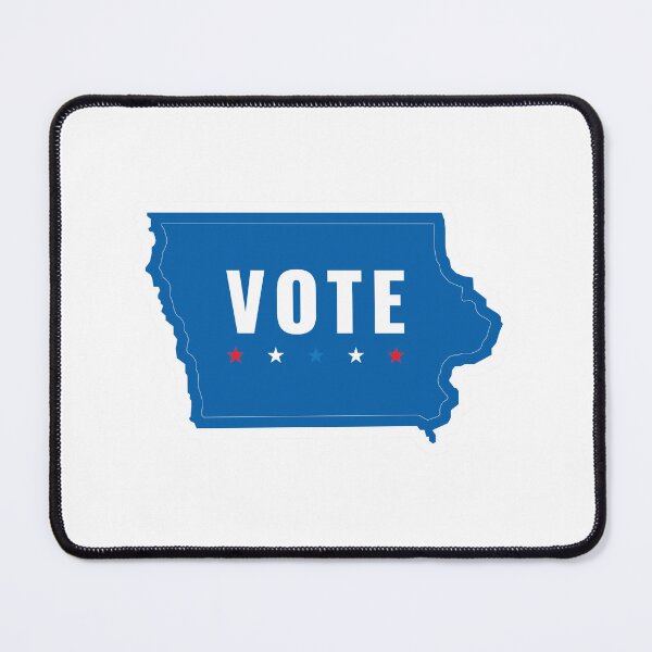 Item preview, Iowa Votes Democratic: Patriotic Pride and Action designed and sold by Mundivagant Designs.