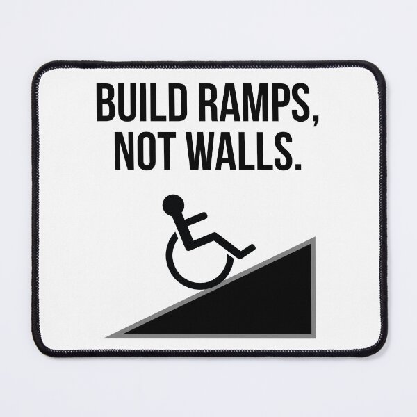 Item preview, Build ramps, not walls designed and sold by Rachel the Artist .