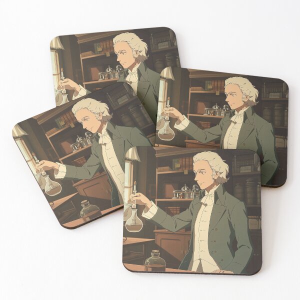 Item preview, Antoine Lavoisier | Anime style designed and sold by ComicsFactory.