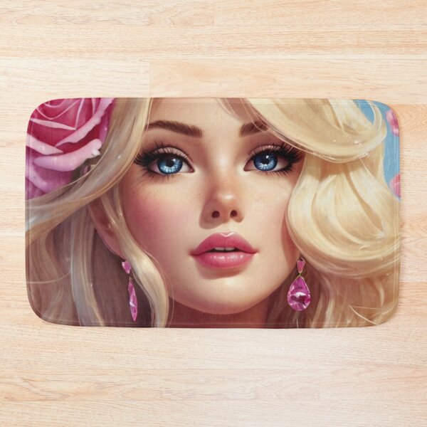Item preview, Beautiful girl with pink roses watercolor  designed and sold by Millionsxi.