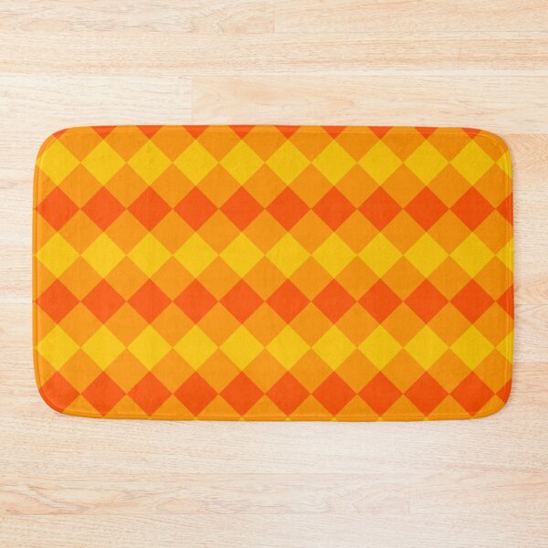 Item preview, Orange Triangles Pattern designed and sold by SJ-Merch.