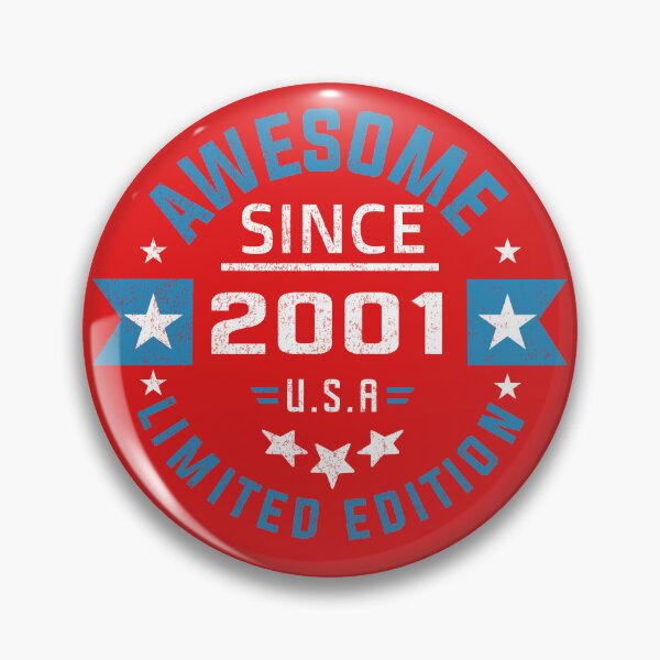 Item preview, Awesome since 2001 designed and sold by HB Shirts.