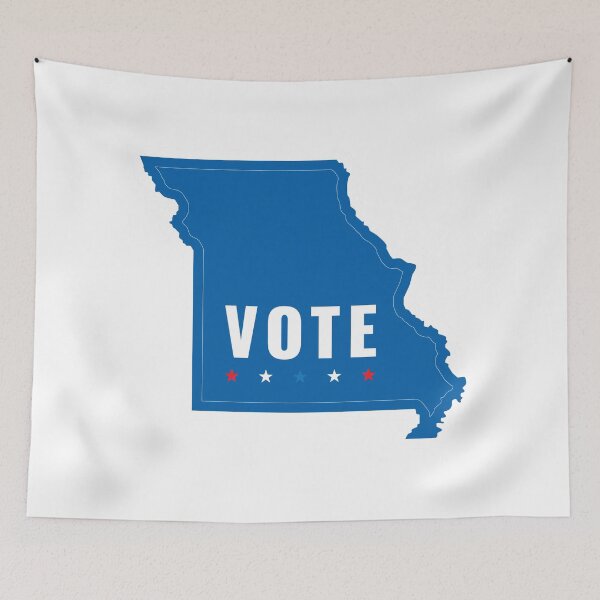 Item preview, Missouri Votes Blue: Patriotic Democratic Encouragement designed and sold by Mundivagant Designs.