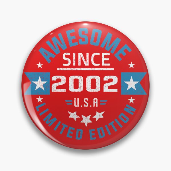 Item preview, Awesome since 2002 designed and sold by HB Shirts.
