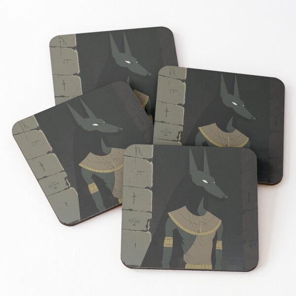 Item preview, Anubis, Egyptian deity | Anime style designed and sold by ComicsFactory.