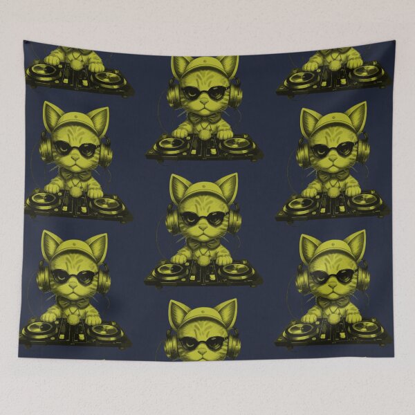 Item preview, DJ Cat designed and sold by kinpirks.