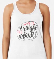 Warum ist gerade der Standard? - Simon Vs. Racerback Tank Top