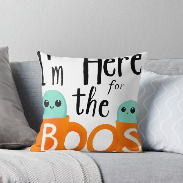 Item preview, Im Here for The Boos, Halloweentee Boo Ghost designed and sold by Pannyyy.