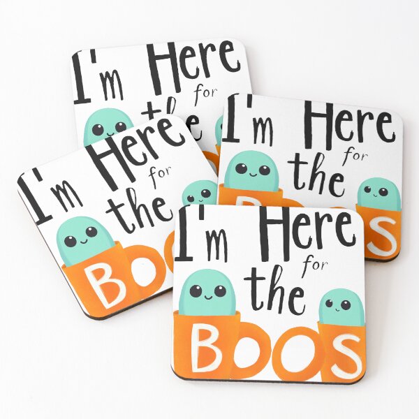 Item preview, Im Here for The Boos, Halloweentee Boo Ghost designed and sold by Pannyyy.