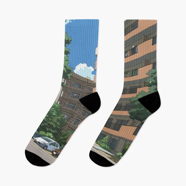 Item preview, Apartment complex | Anime style designed and sold by ComicsFactory.