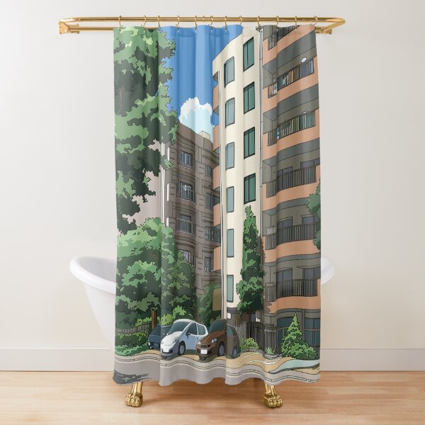 Item preview, Apartment complex | Anime style designed and sold by ComicsFactory.