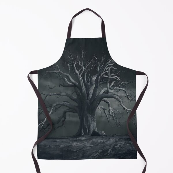 Item preview, hauntingly beautiful black-and-white photograph of a massive, leafless tree designed and sold by OneLastWish.