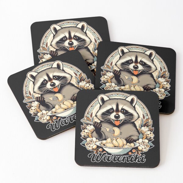 Item preview, Wareniki raccoon cute gift designed and sold by Pineapple-Tree.