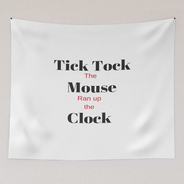 Item preview, Tick tock mouse designed and sold by Souperjumble.