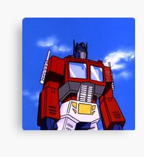 Optimus Prime Canvas Print