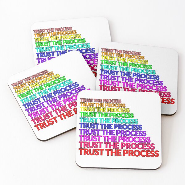 Item preview, Trust The Process (Rainbow) designed and sold by IHCounselling.