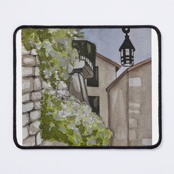 Item preview, Little village view - watercolor painting designed and sold by OmgItsMariaa.