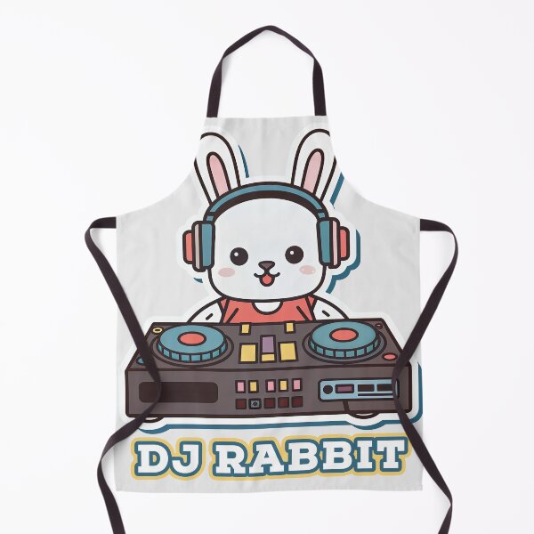 Item preview, Sticker T-Shirt Design Trending: DJ Rabbit designed and sold by ForeverPrintsOK.