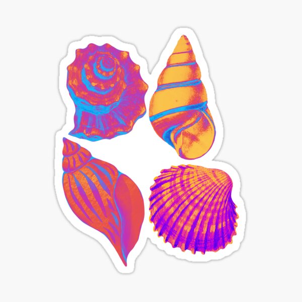 Item preview, Shell Series - Neon  designed and sold by Evie Gerontis.