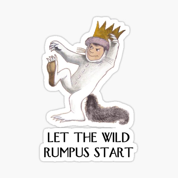 Item preview, Que empiece el alboroto salvaje - Donde viven los monstruos - Max The Wild Rumpus Gráfico personalizado designed and sold by Middle8.