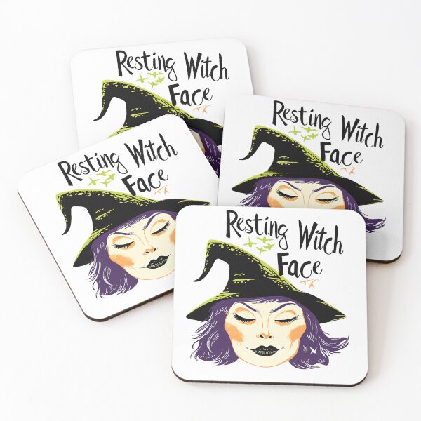 Item preview, Resting Witch Face Halloweentee Funny designed and sold by Pannyyy.