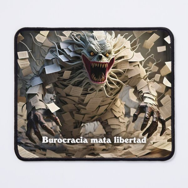 Item preview, Bureaucracy kills freedom designed and sold by zapdesign.