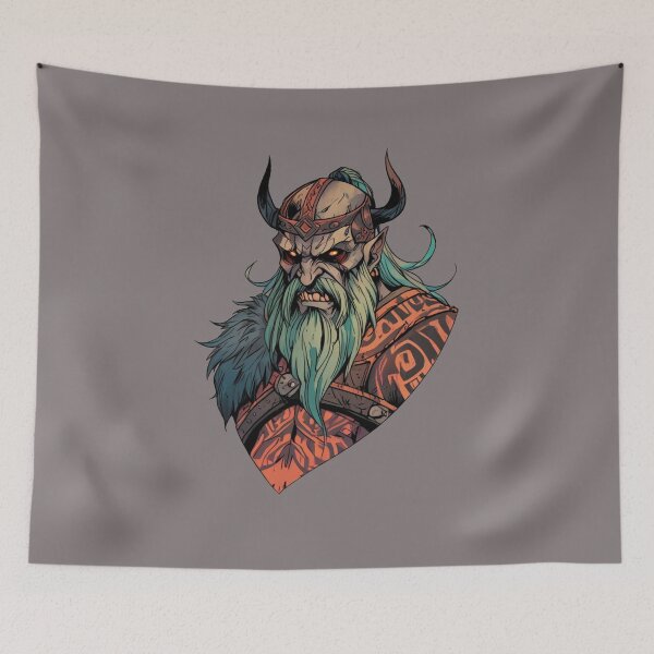 Item preview, Undead Viking designed and sold by ArtCraftLab.