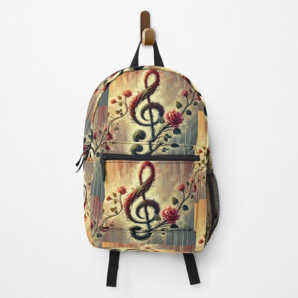 Item preview, Treble Clef and Rose Vines - Floral Symphony designed and sold by LegademaArt.