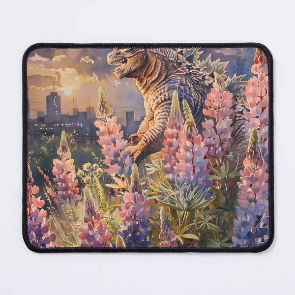 Item preview, Godzilla in a Romantic Evening Field designed and sold by NatureStyle555.