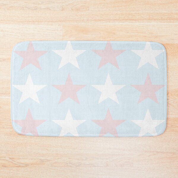 Item preview, Large PALE PINK, WHITE and PALE BLUE STARS designed and sold by RachelMacht.